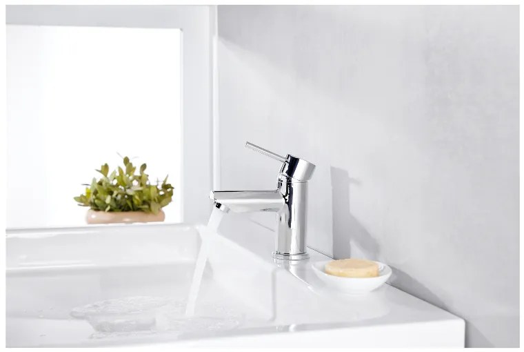 Livarno home Umývadlová batéria (úzka rukoväť) (100390562)