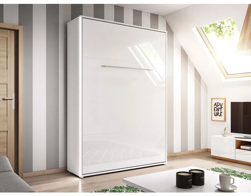 Sklápacia posteľ Concord Pro I, Farby: šedý, Rozmer postele: 90x200
