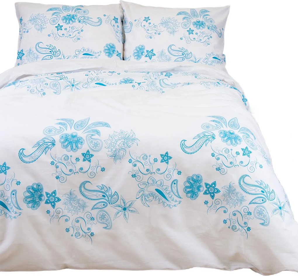 BAVLNENÉ OBLIEČKY COTTONLOVE 71464/1 160X200 CM, 2KS 70X80 CM VZOROVANÉ