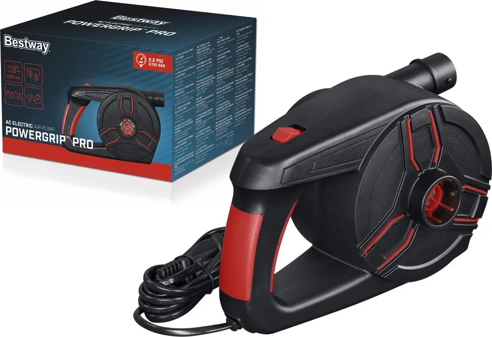 LEAN Elektrická pumpa do zásuvky Powergrip PRO Bestway 62247
