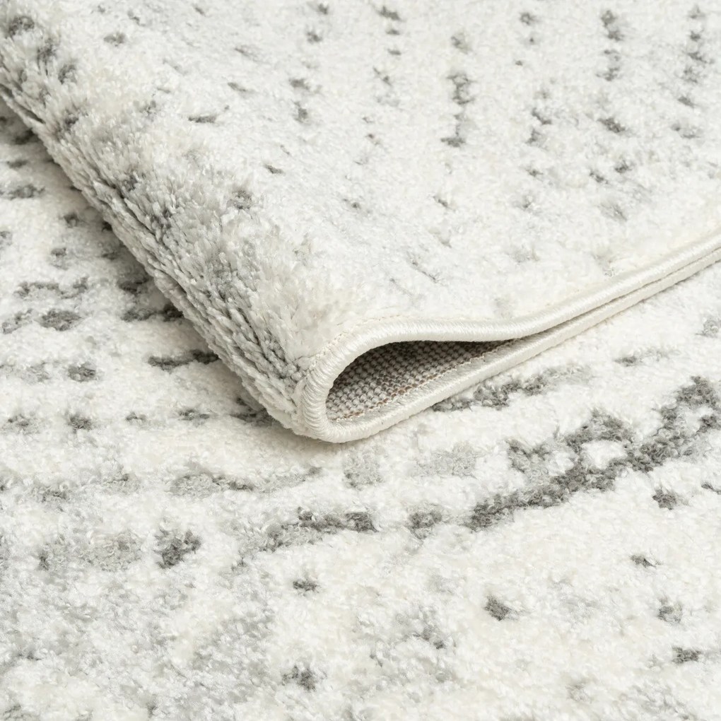 Angel Carpet, Kusový koberec Aurora 55 Grey, 60x110, šedá, kancelária