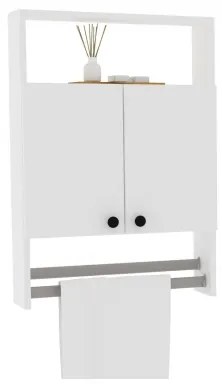 Nástenná skrinka BANYO 87x60 cm biela