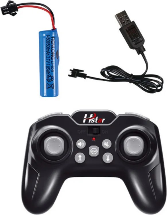 LEAN Toys Diaľkové ovládanie RC 2.4G Paletový vozík žltý