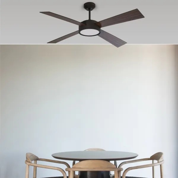 FARO 33725 - LED Stropný ventilátor HYDRA LED/20W/230V pr. 132 cm + diaľkové ovládanie