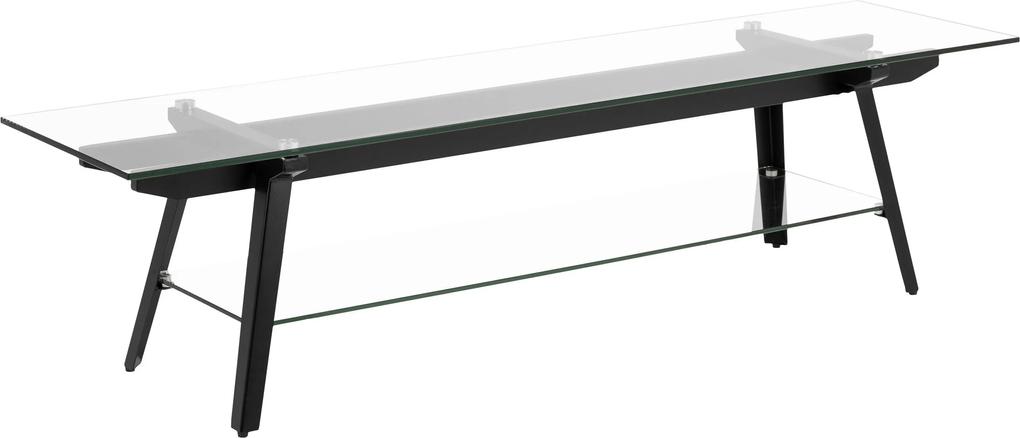 ACTONA Televízny stolík Monti 40 × 160 × 40 cm