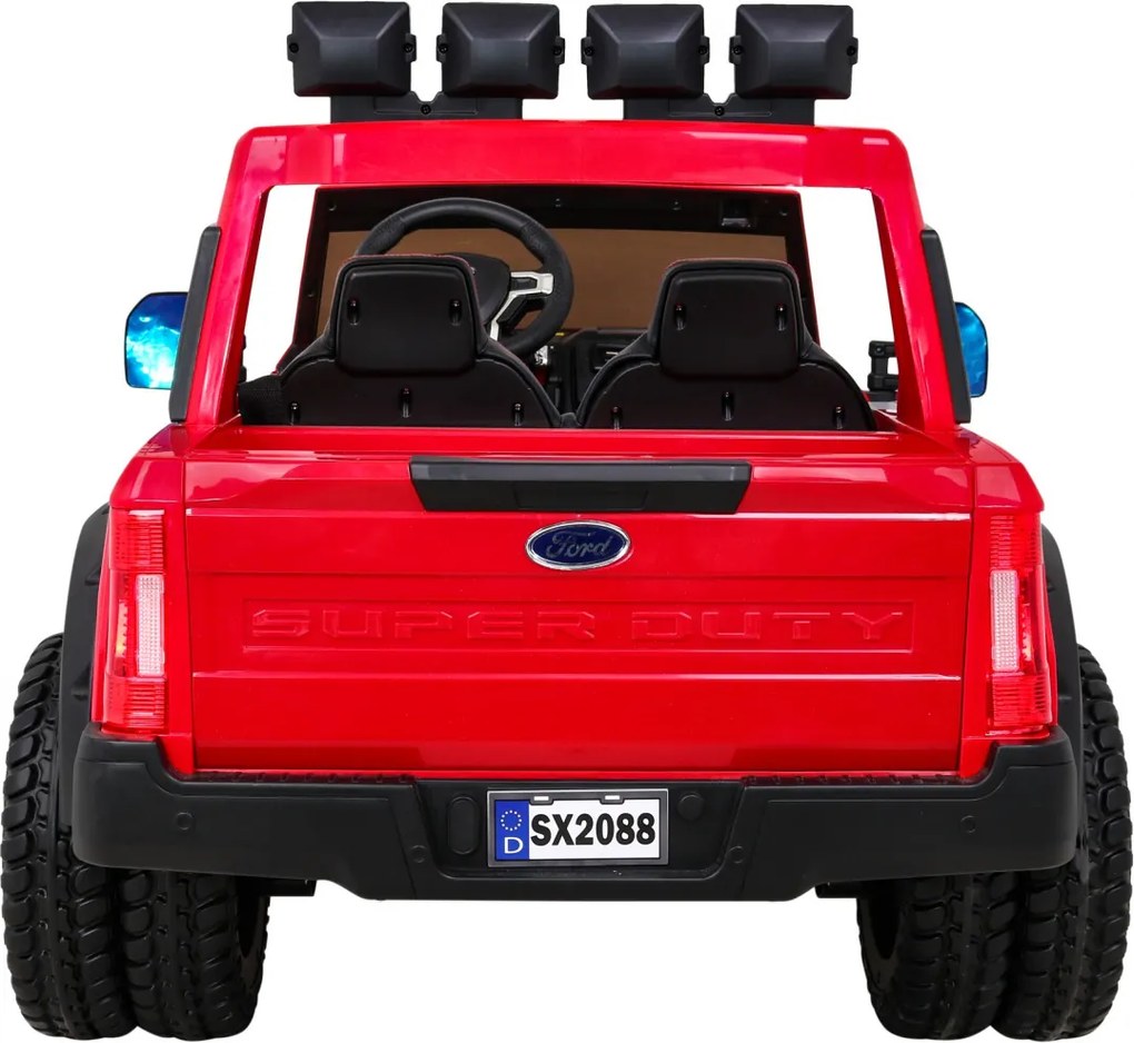 Ramiz Ford Super Duty Červený pickup