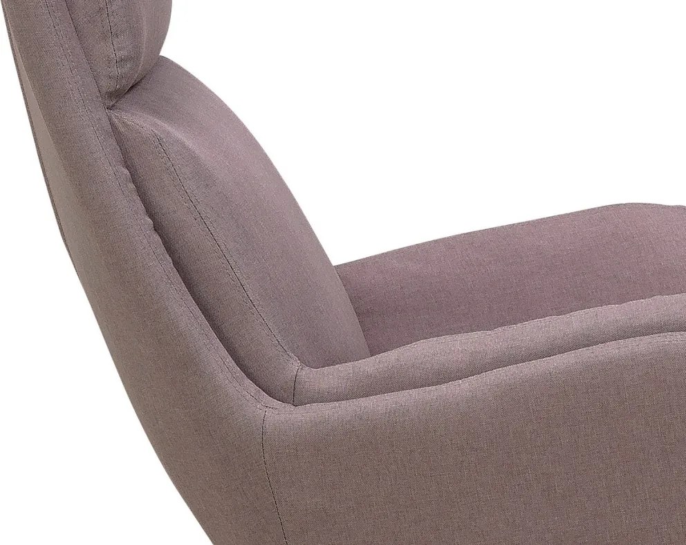 Hojdacie kreslo Lindberg, staroružová látka