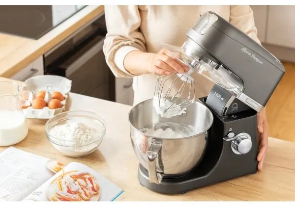 Sencor - Kuchynský robot s nerezovou misou 1000W/230V šedá