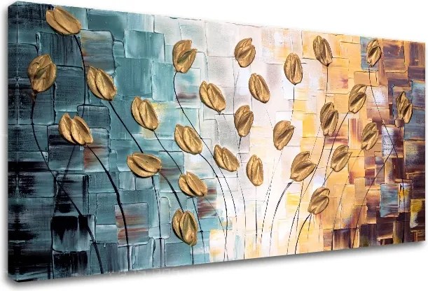 Autorská reprodukcia na plátne KVETY XOBFB002E1