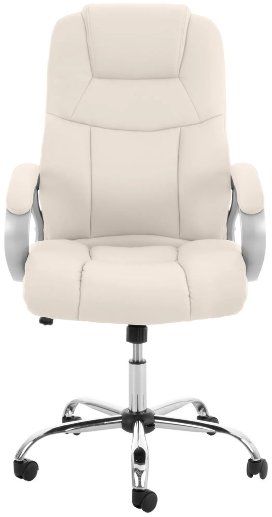 Kancelárska XXL stolička DS19616001 - Krémová