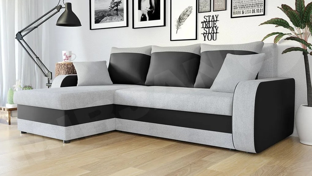 Rohová sedačka Burnet Lux, Dostupné poťahy: Flow 22