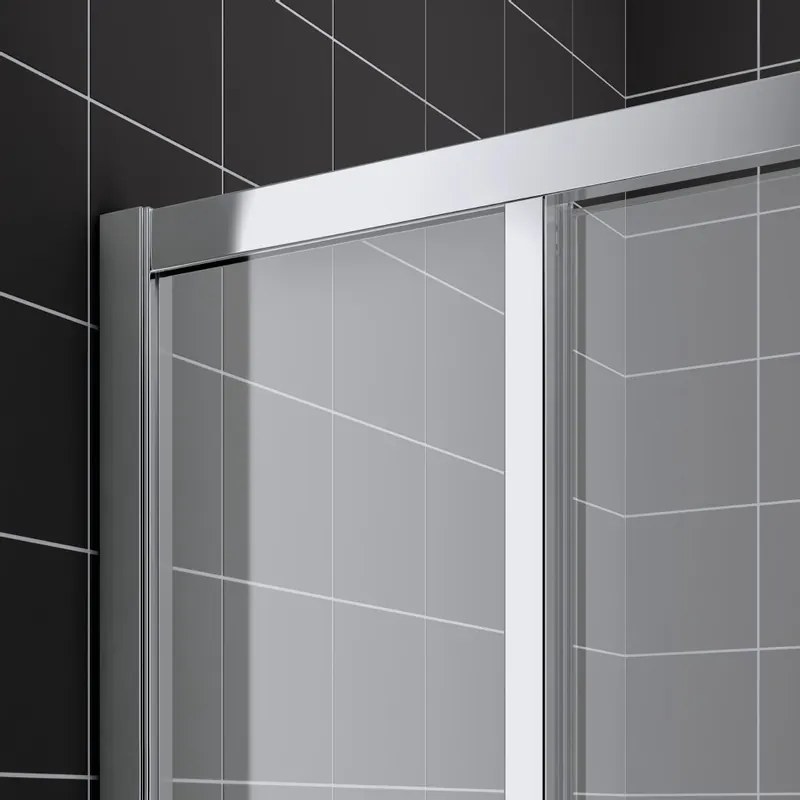 Štvorcový sprchovací kút Kermi Cada XS 90x90 cm - E2R 09020 PVK+E2L 09020 PVK
