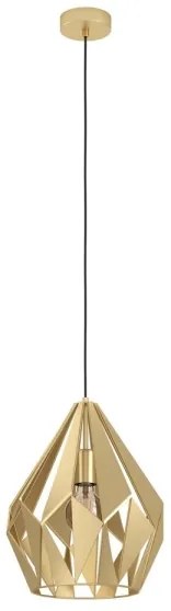 Eglo 43814 - Luster na lanku CARLTON 1xE27/60W/230V pr. 31 cm