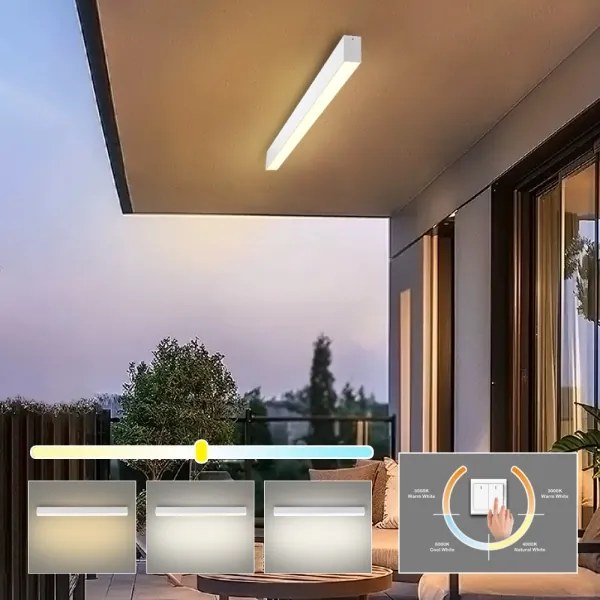 Brilagi - LED Kúpeľňové stropné svietidlo SLEEKLINE LED/40W/230V biela IP44
