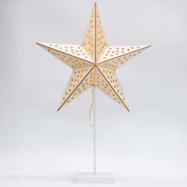 Brilagi - LED Vianočná dekorácia LED/3xAA 62x40 cm hviezda