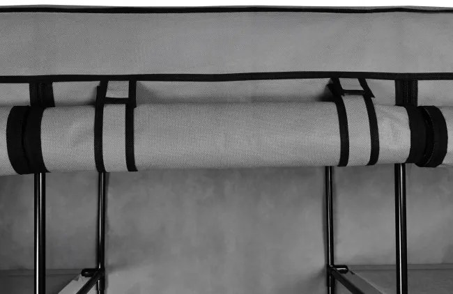 Šatníková skriňa MIRA MAXI antracitová