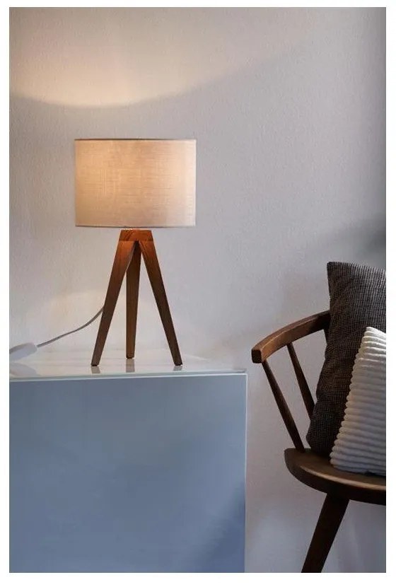 Biela stolová lampa (výška 44 cm) Kullen – Markslöjd