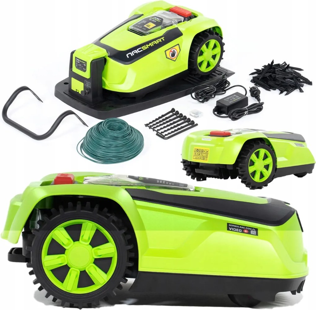 Robotická Kosačka Na Trávu Automatická Nac Smart Do 1000 M2 22 CM