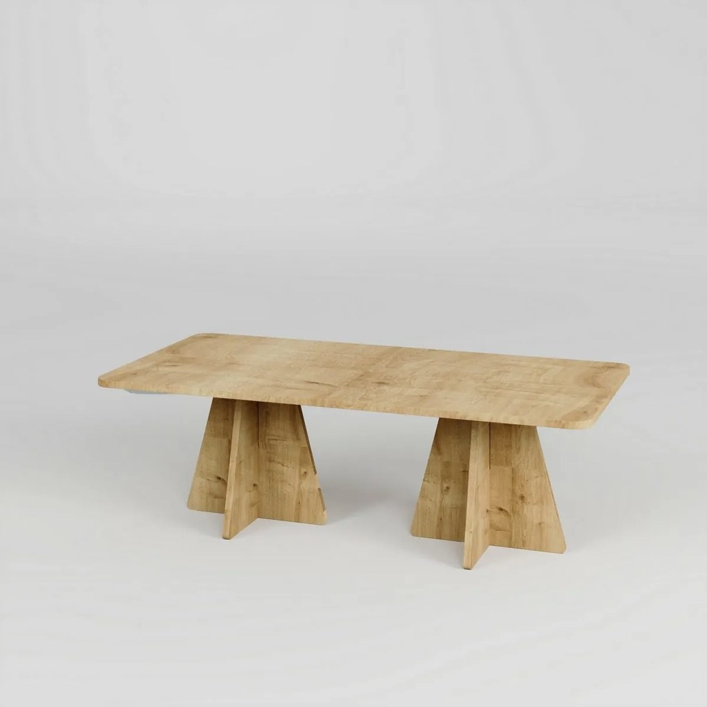 Konferenčný stolík Double Mushroom Sapphire Oak