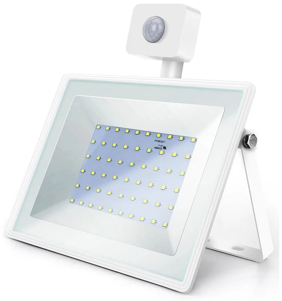 Aigostar B.V. Aigostar - LED Reflektor so senzorom LED/50W/230V 6400K IP65 biela 100501RBC