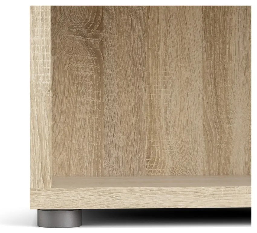 Modulárna knižnica v dekore duba v prírodnej farbe 89x189 cm Prima – Tvilum