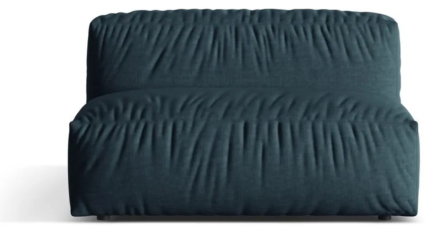 Tmavomodrý modul pohovky (stredový diel) Martina – Micadoni Home
