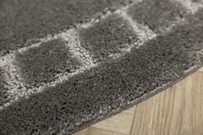 Kúpeľňový koberček OCEAN sivý ovál