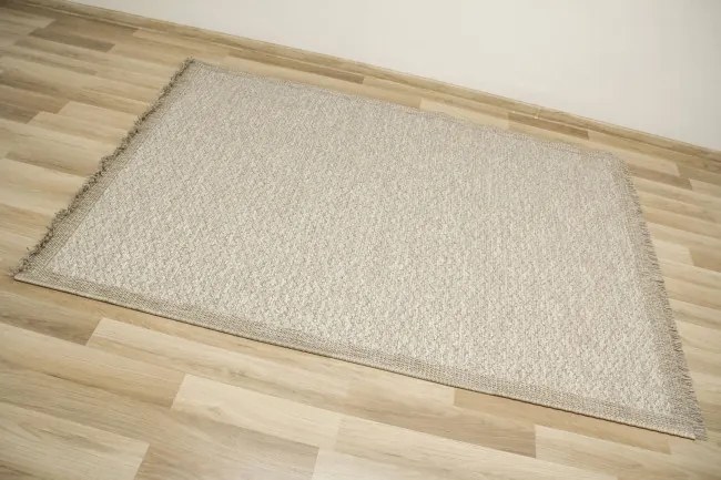 Koberec Oria600/VH7-D strapce, béžový / sivý