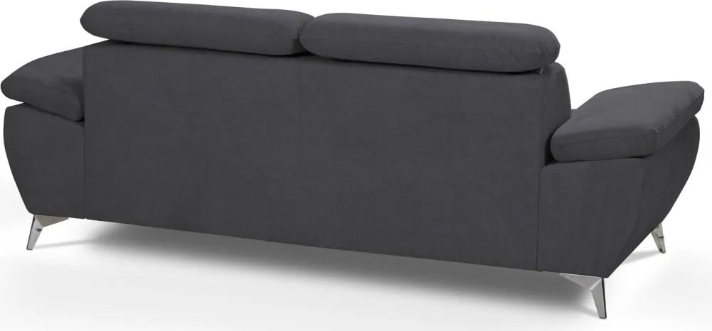 Trojsedák Gisele, antracitová látka