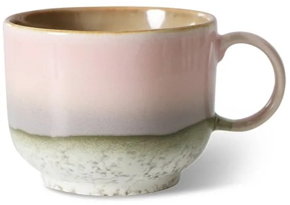 HK living Kameninový hrnek Tea cup 70's Muse 425 ml