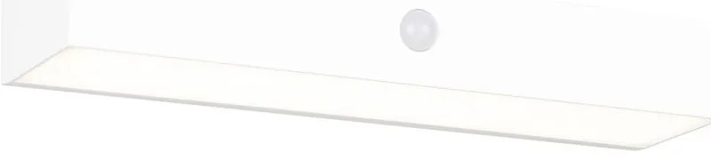LED nástenné solárne vonkajšie svietidlo (výška 6 cm) Silves – Trio
