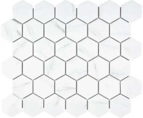 Keramická mozaika CIM HX5 CR biela 32,5 x 28,1 cm