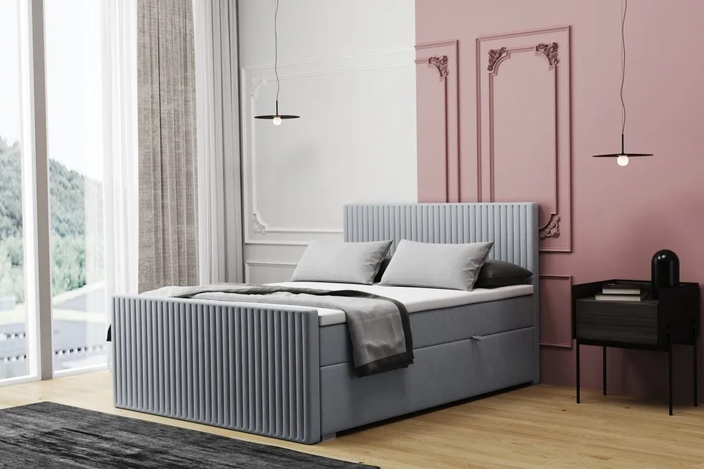 Boxspringová posteľ Paris Rozmer: 180x200 cm