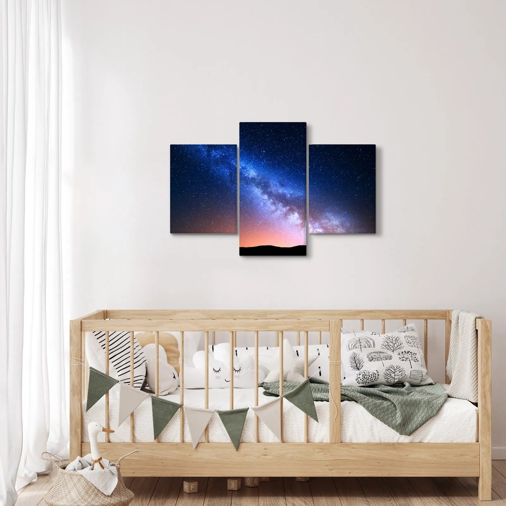 Obraz - Nočné krásy hviezd (90x60 cm)