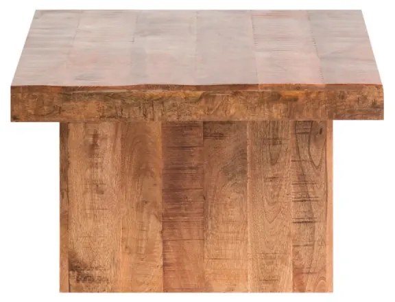 furniture-nabytek.cz - Masívny konferenčný stolík Country z mangového dreva, lakovaný, hnedý – 135×75×45 cm