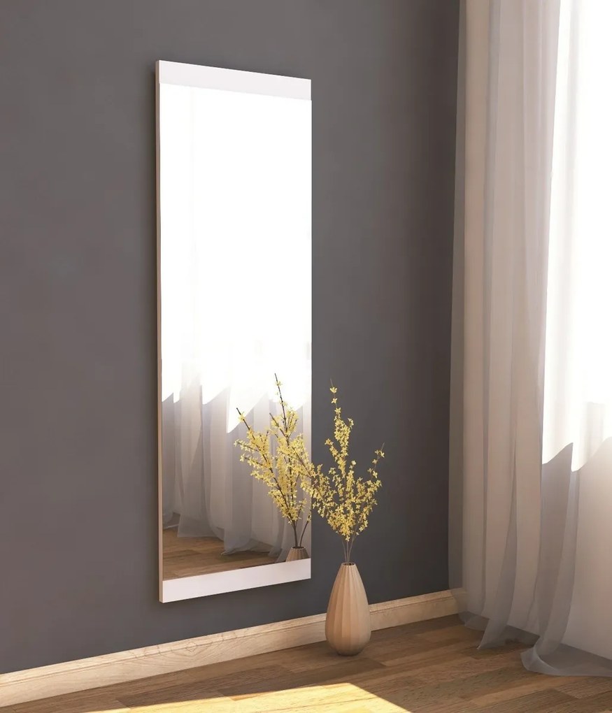 Azus Bielé zrkadlo 40 x 120 cm