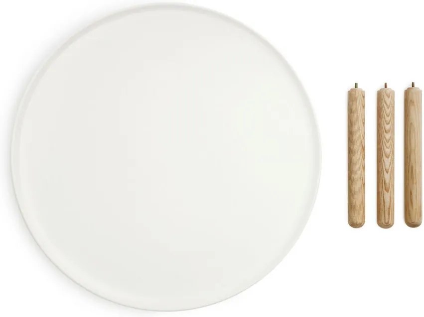 normann COPENHAGEN Okrúhly stolík White 50 cm