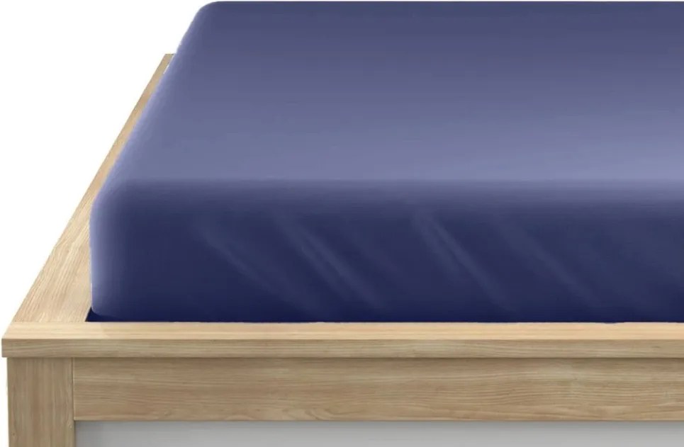 Jersey plachta HIGHFIT tmavomodrá 90 x 200 cm