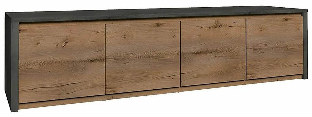 Skriňa MONTANA K4D, sivá