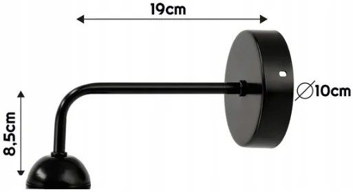BERGE LED nástenné svietidlo sklenené rolovacie štvorcové - priehľadné