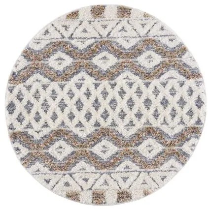 Koberec Focus 3050 sivý kruh