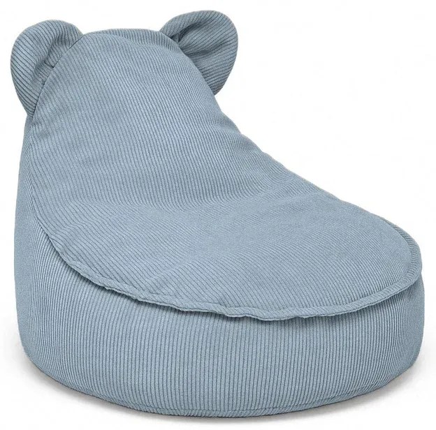 MeowBaby® sedací vak s uškami Slimcord, Turquoise