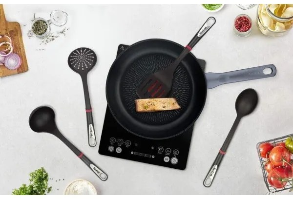 Tefal - Sada kuchynského náčinia 4 ks INGENIO čierna