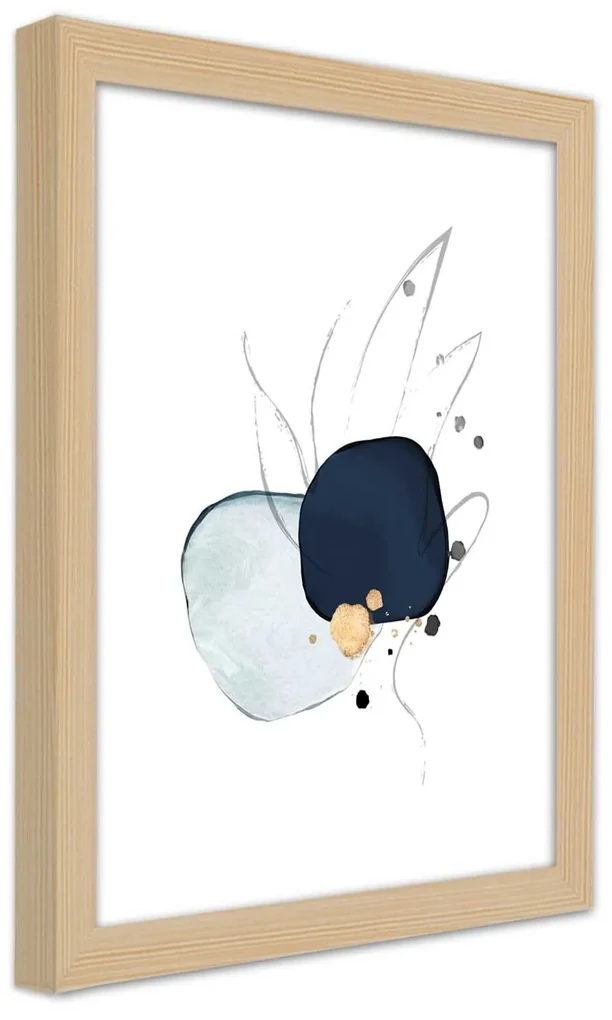 Gario Plagát Abstraktné postavy a línie Farba rámu: Bez rámu, Rozmery: 30 x 45 cm
