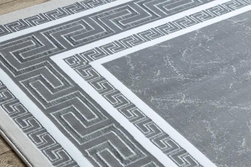 Dywany Łuszczów Kusový koberec Gloss 2813 27 greek grey - 140x190 cm
