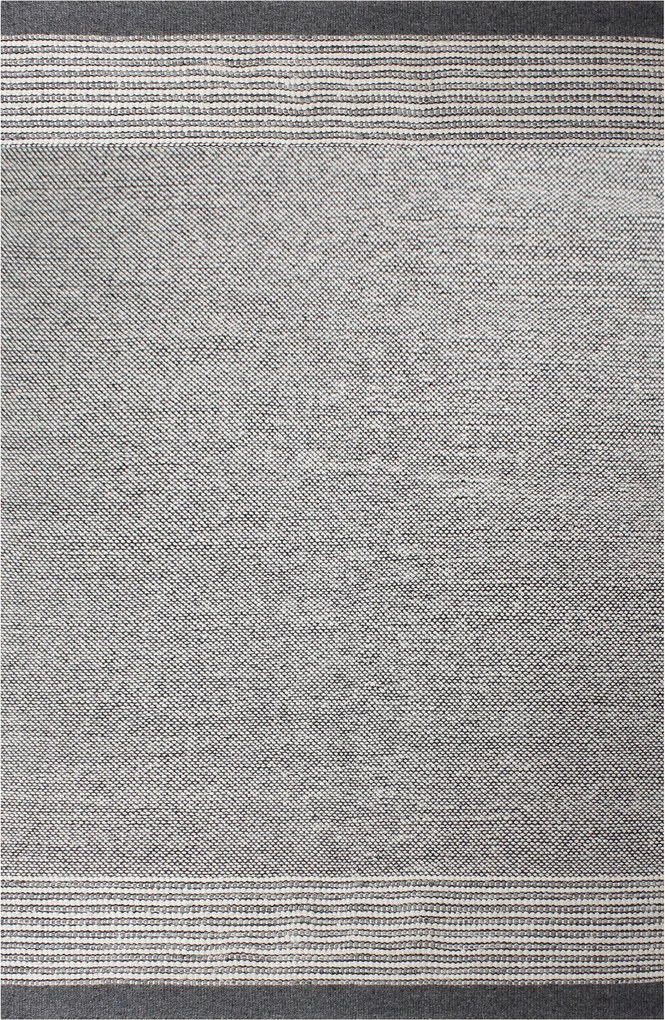 XXXLutz VLNENÝ KOBEREC, 130/190 cm, antracitová Linea Natura - Koberce - 004594002761