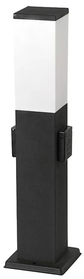 Rabalux 8339 - Vonkajšia lampa s 2 zásuvkami BONN 1xE27/60W/230V IP44 SCHUKO RL8339