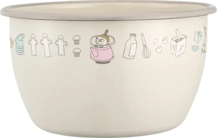 Misa Moomins Bon Appétit 2l, smalt / béžová