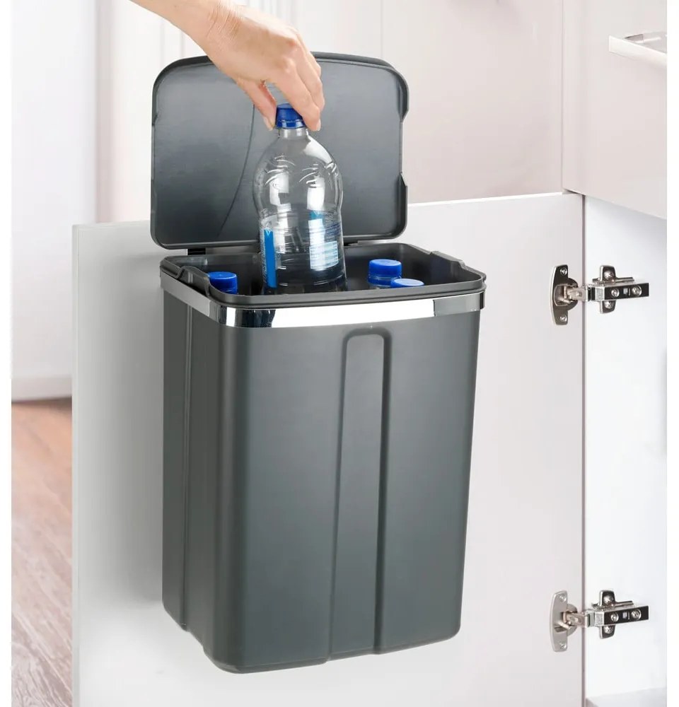 Závesný odpadkový kôš Wenko, 12 l