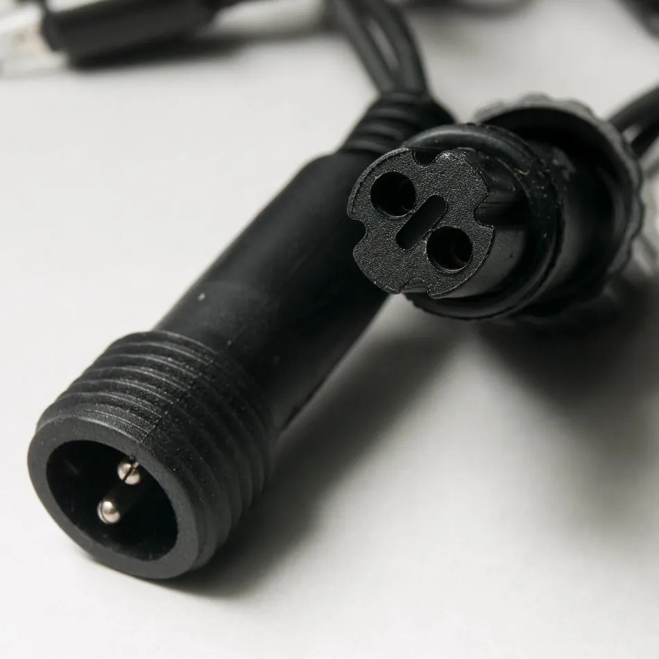 DECOLED Svetelná reťaz LED 5 m, zelená, 50 diód, IP44